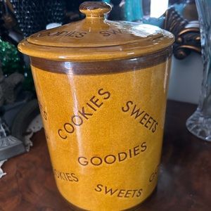 Vintage Ceramic COOKIE Jar